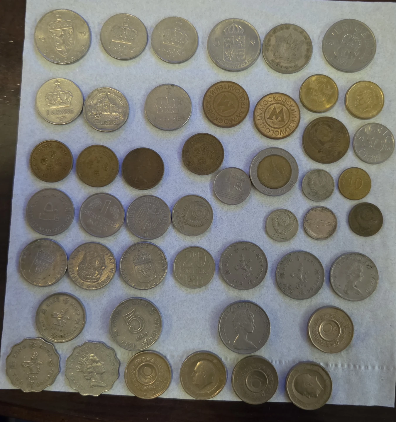 Mixed Foreign Coins Collection