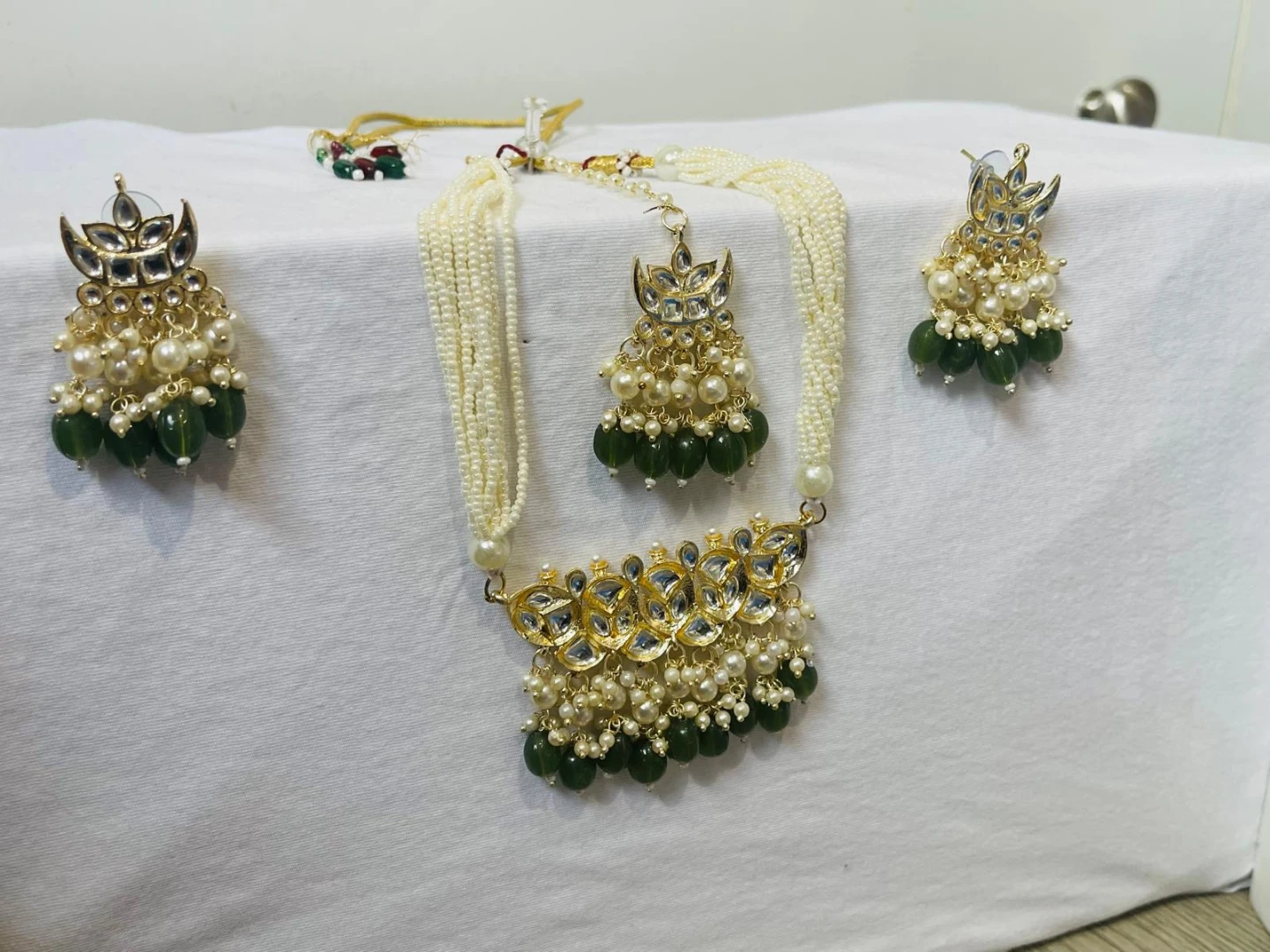 Indian Jewellery Set with Earrings - photo 2