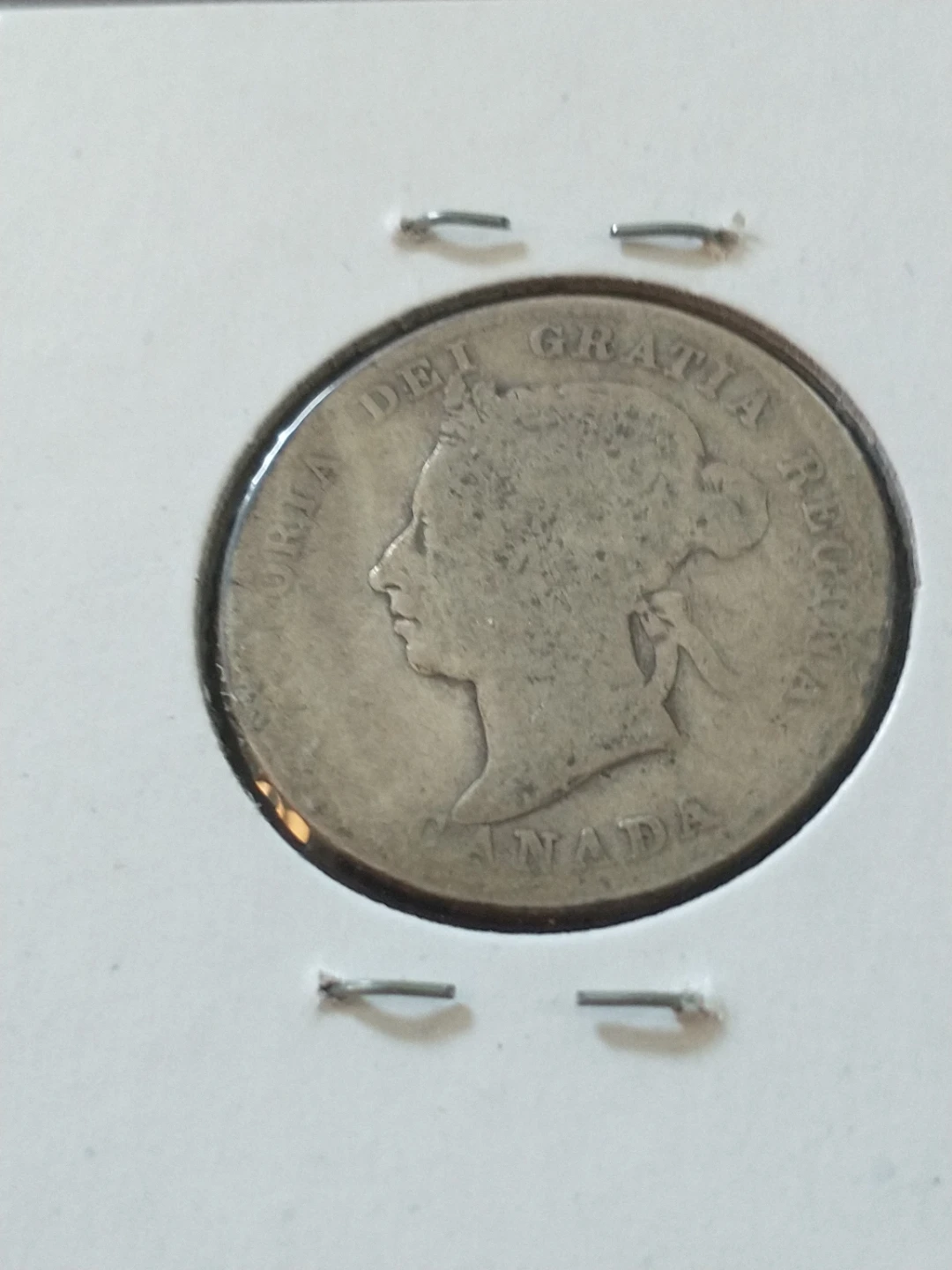 1900 Canada silver Victoria quarter - photo 5