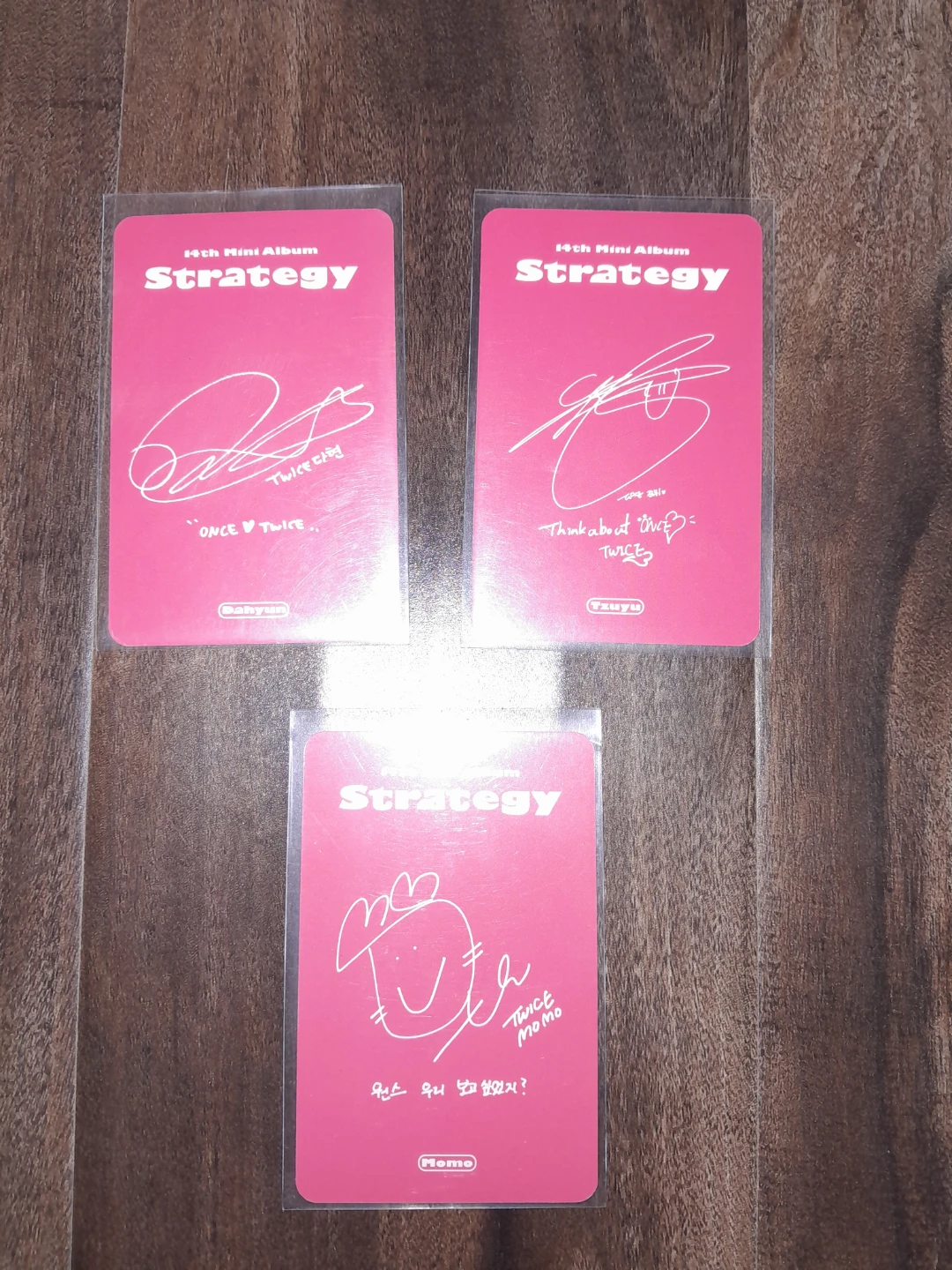 Dahyun, Tzuyu & Momo Strategy photocard step 2 - photo 2