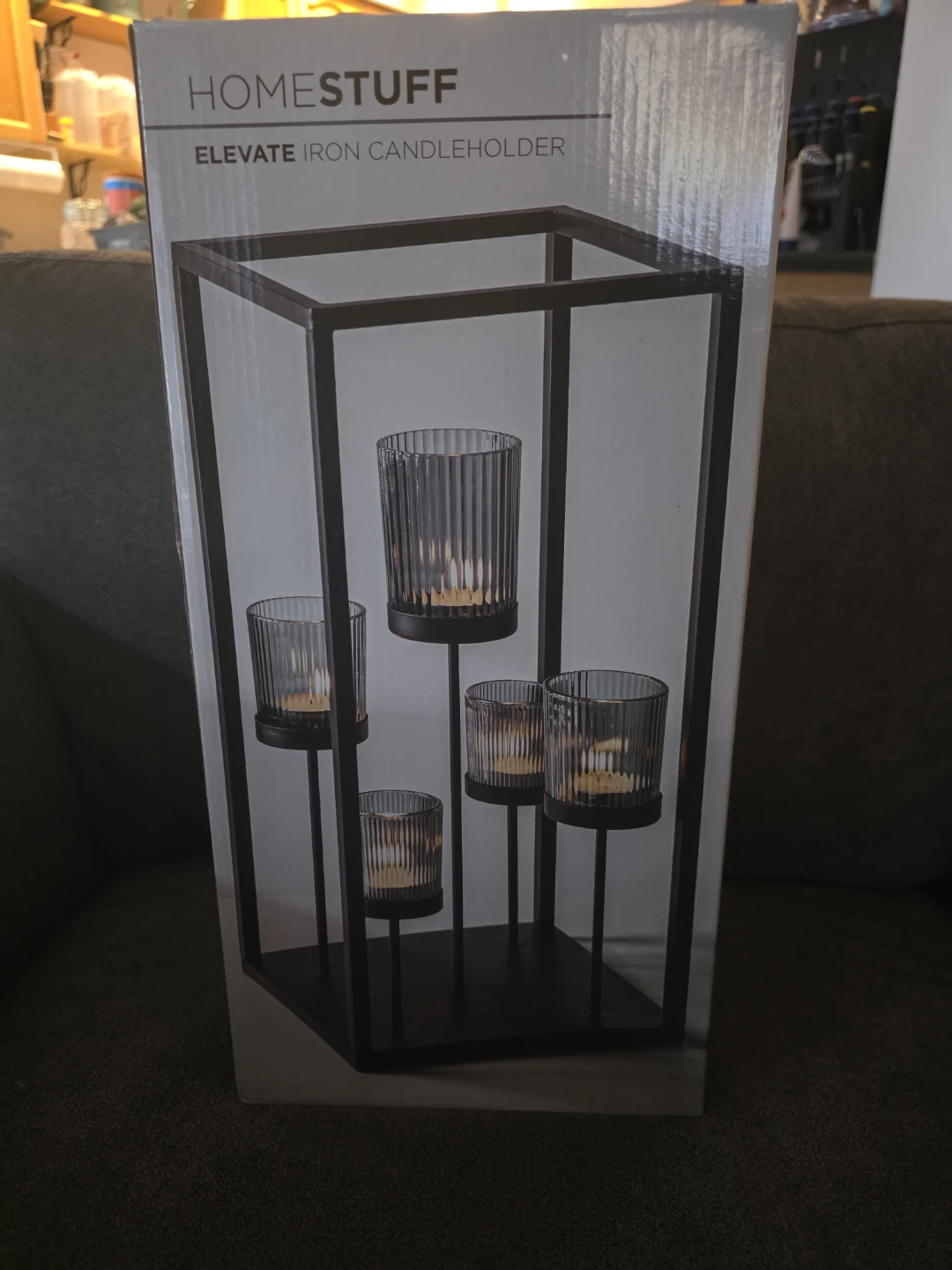 BNIP  Elevate iron candle holder