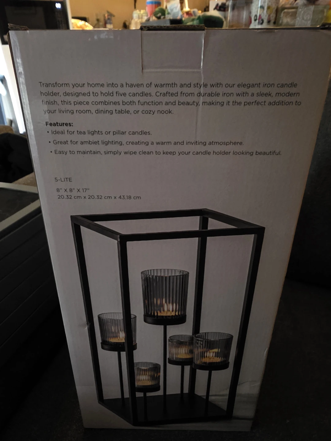 BNIP  Elevate iron candle holder - photo 2