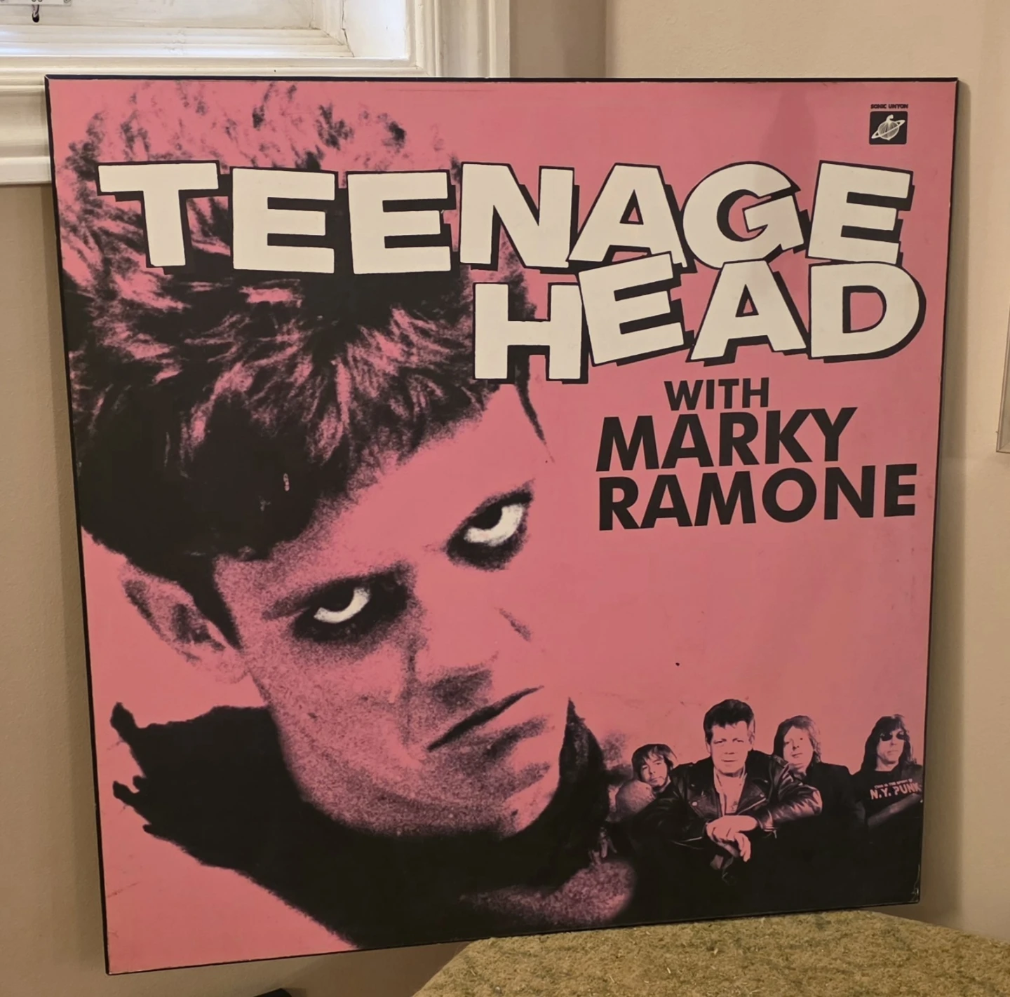 Teenage Head with Marky Ramone Vinyl Record
