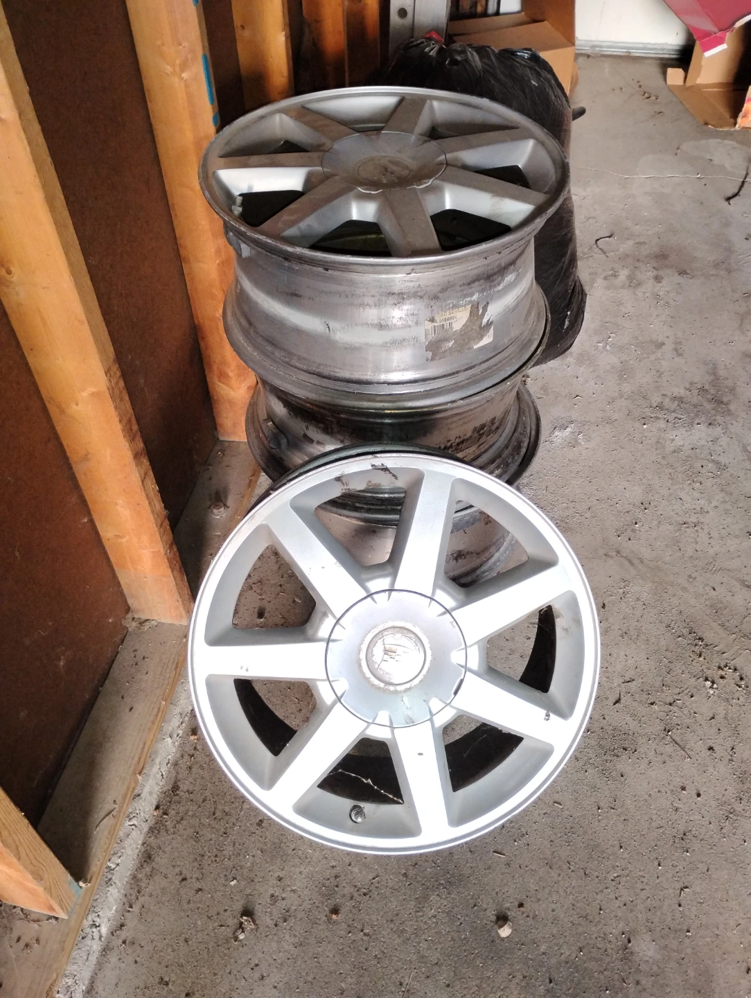 Set of 4 Alloy Wheels