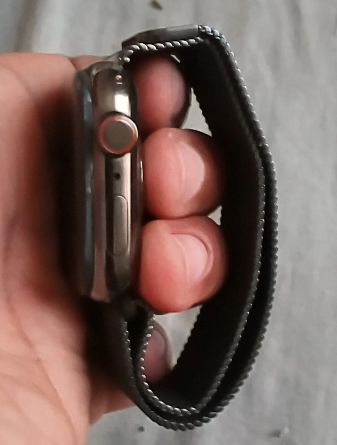 Apple Watch Stainless Steel Case with Milanese Loop - photo 2
