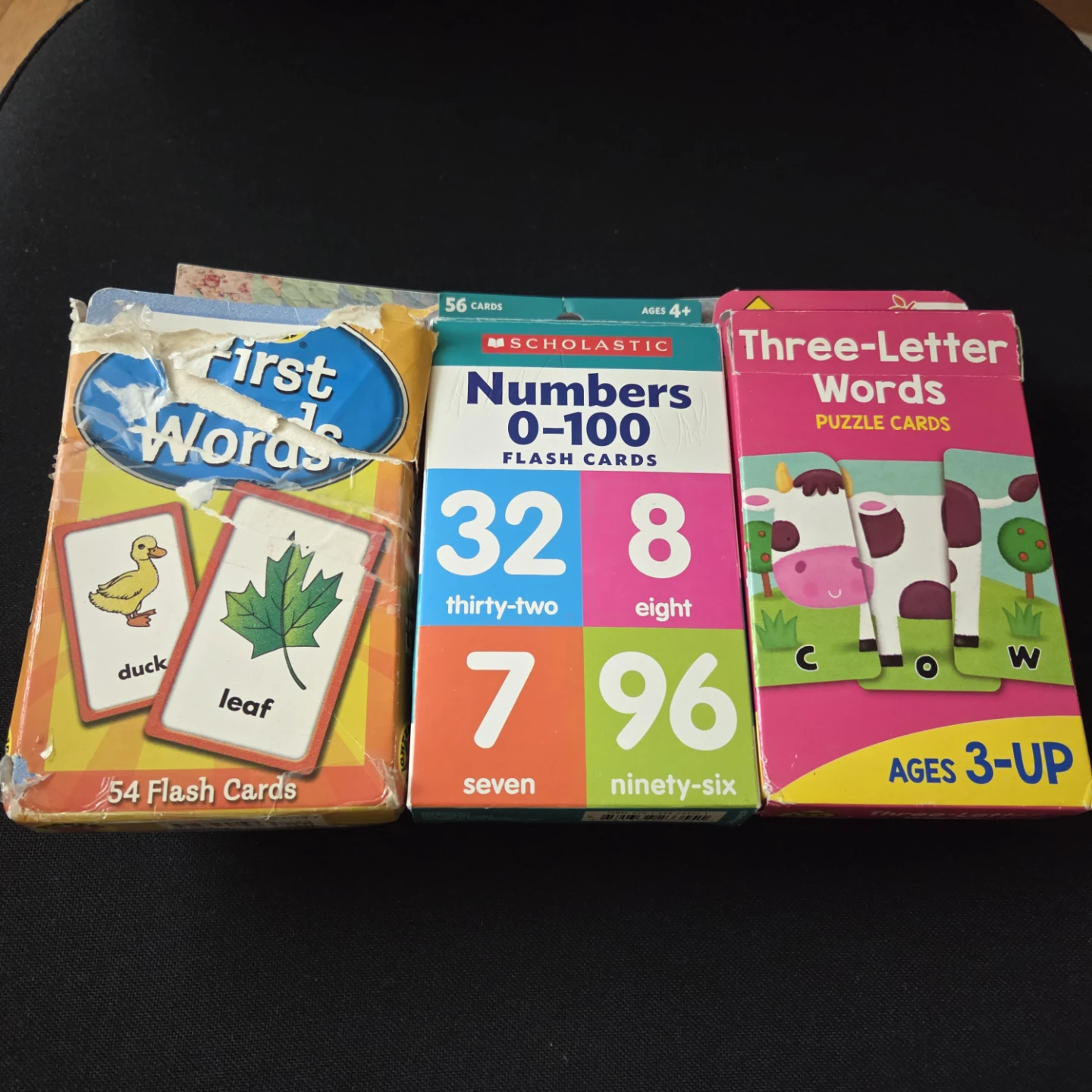 Scholastic Flash Cards