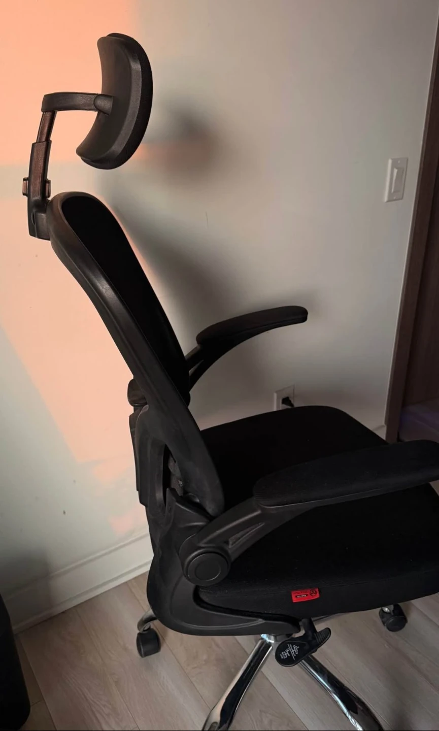 Ergonomic Mesh Office Chair with Headrest - photo 3