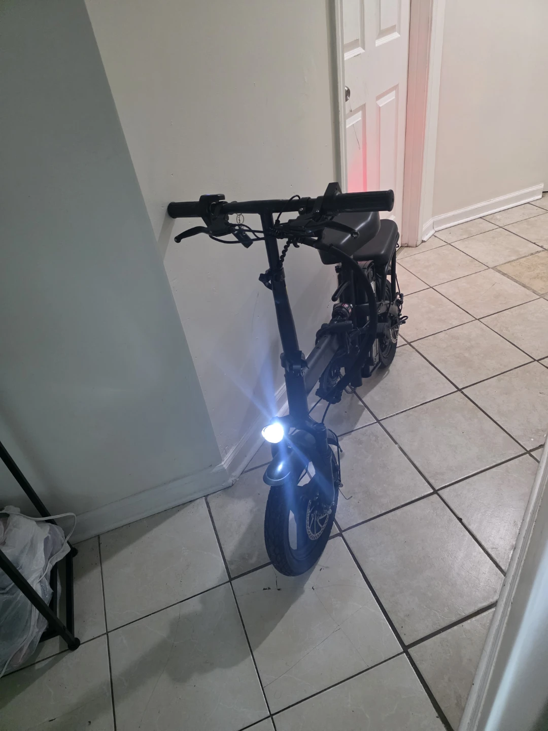 Black Foldable Electric Scooter