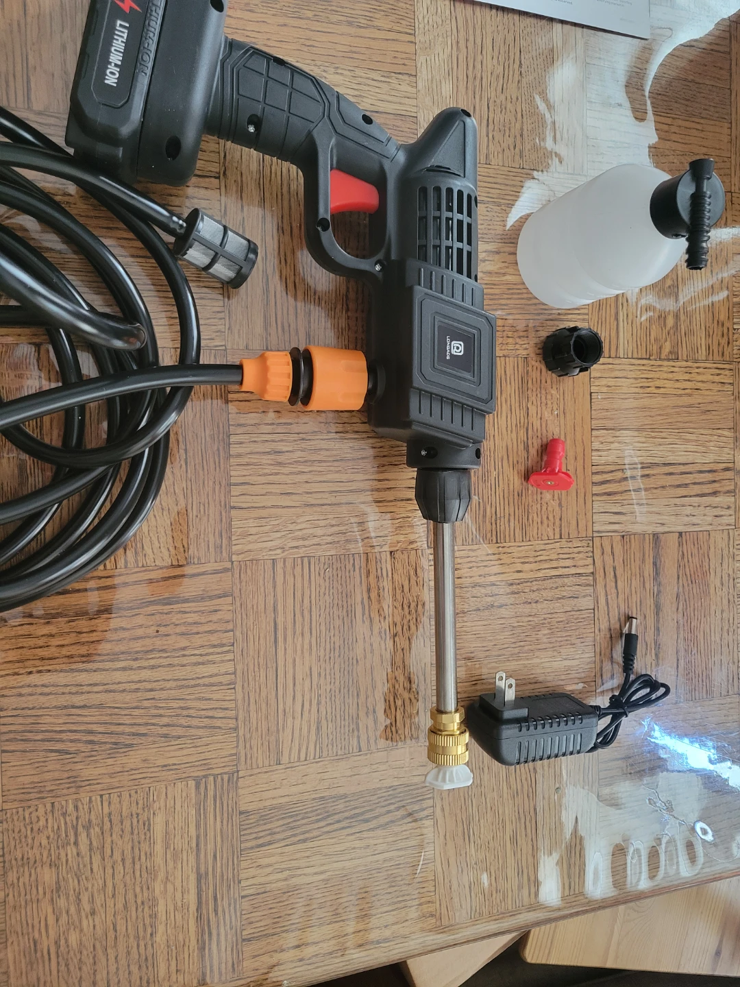 NEW 21V Cordless Pressure Washer with Battery and Charger - photo 4