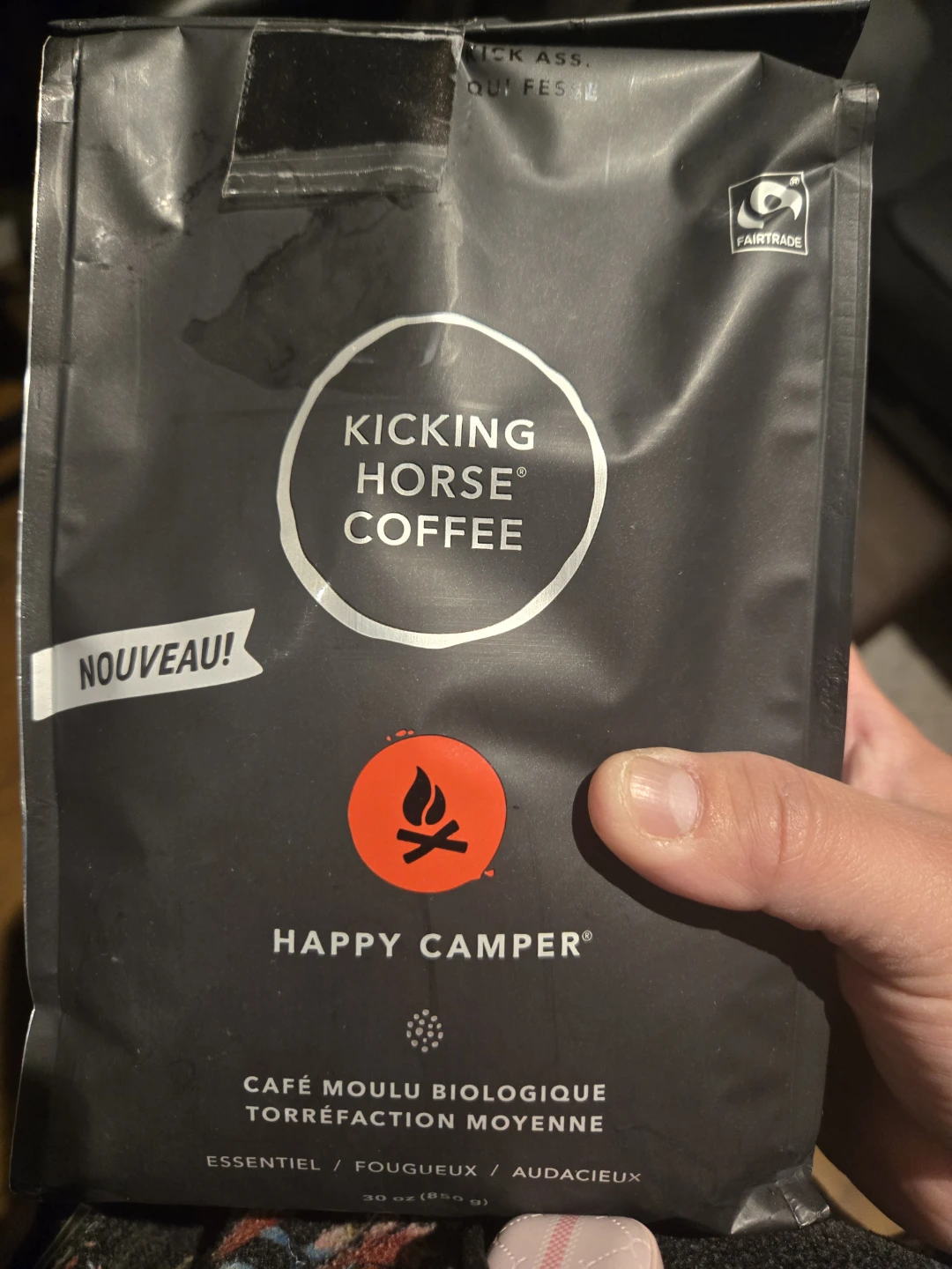 Kicking Horse Coffee Happy Camper Medium Roast - 30 oz