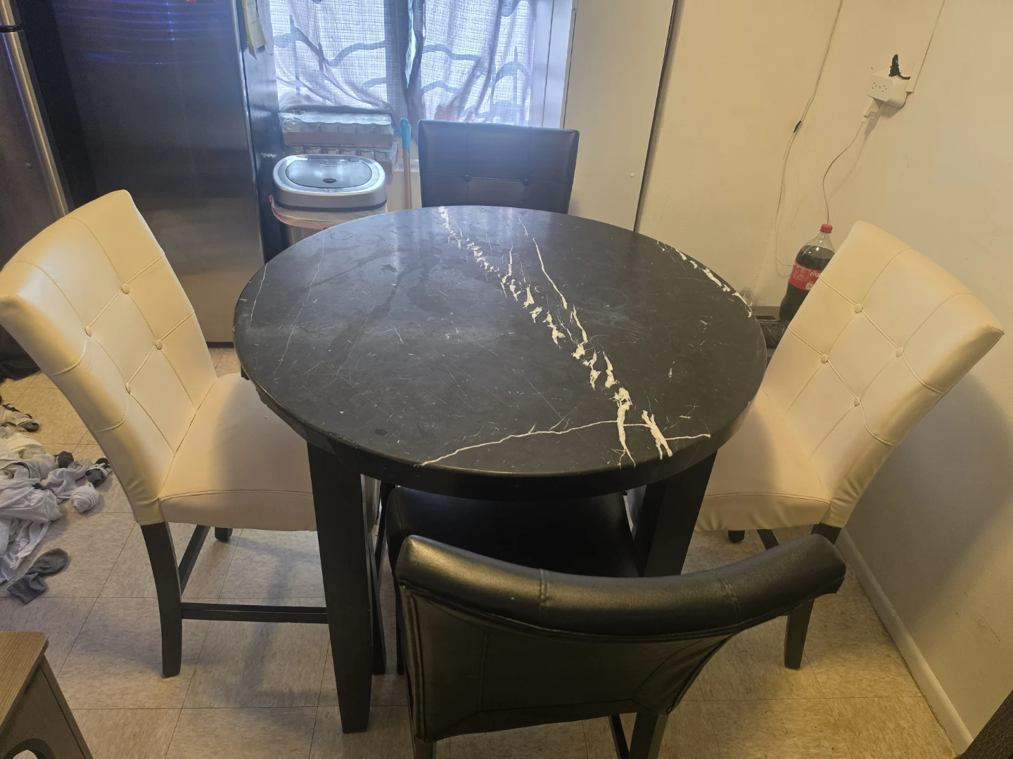 Black kitchen dining set