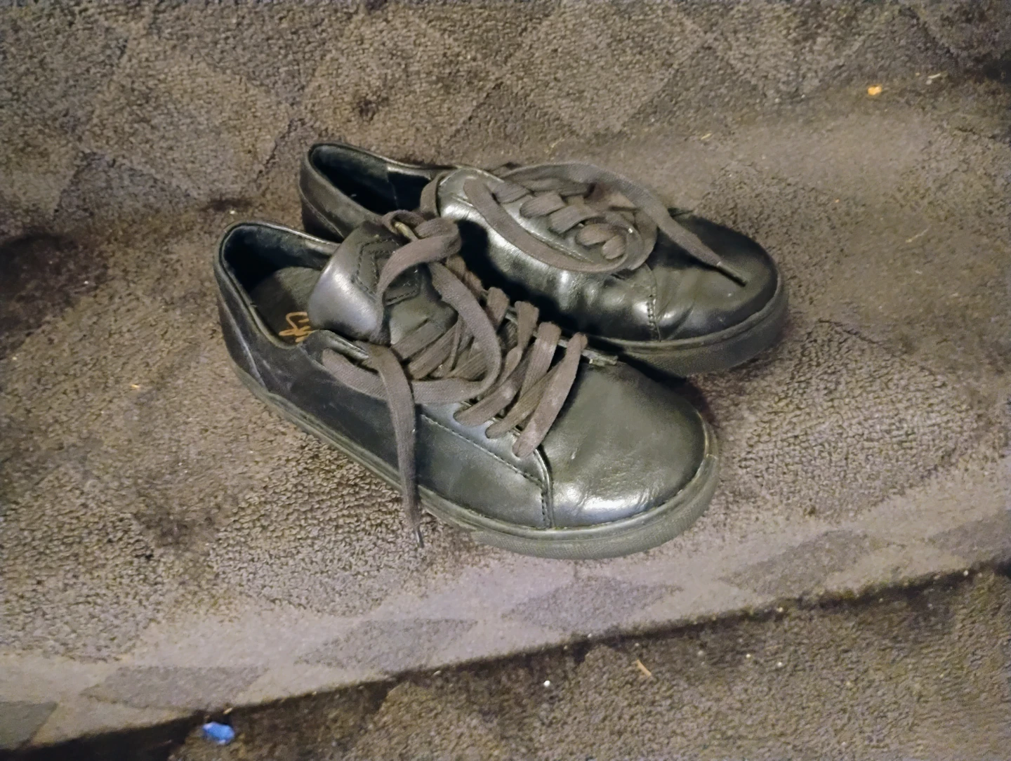SixHundredFour Black Leather Shoes