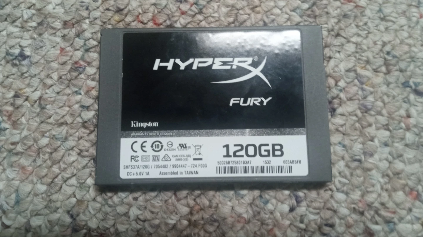 HyperX FURY 120GB SSD