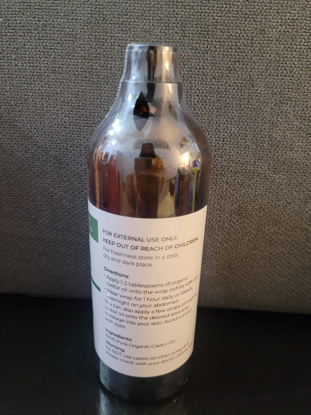 Simpleza Beauty 100% Pure Organic Castor Oil, 200ml - photo 2