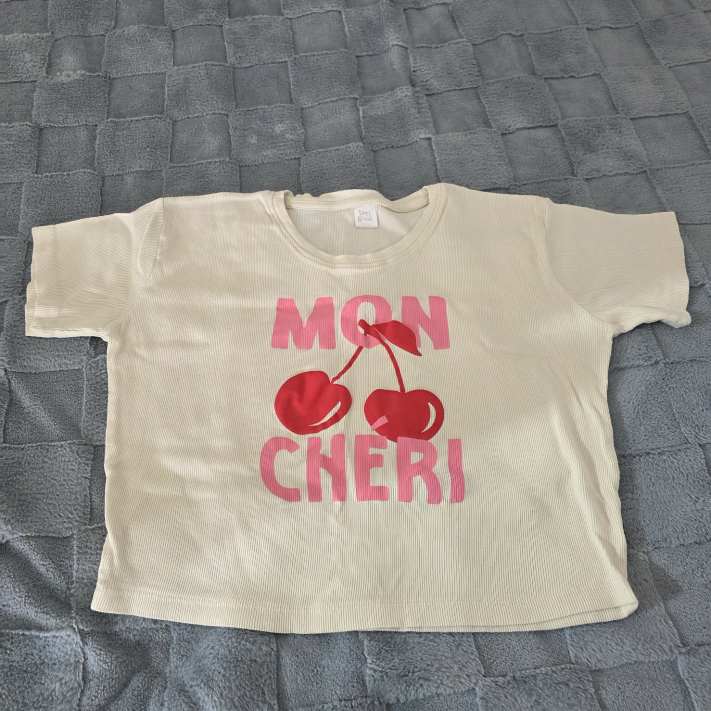 Day & Brave 'Mon Cheri' Cherry T-Shirt