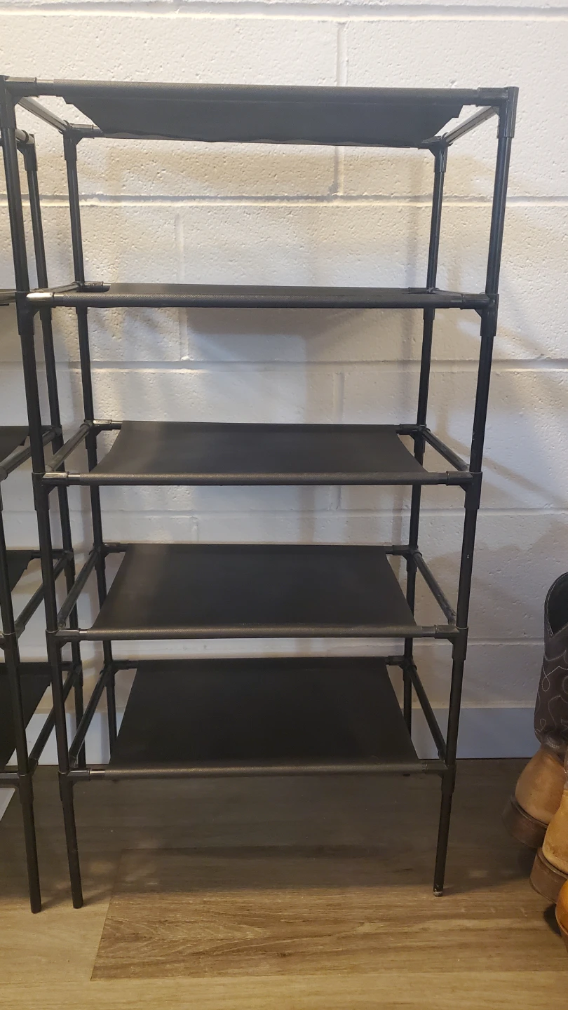 Two 4-Tier Shoe Rack Shelf Organizers - photo 2