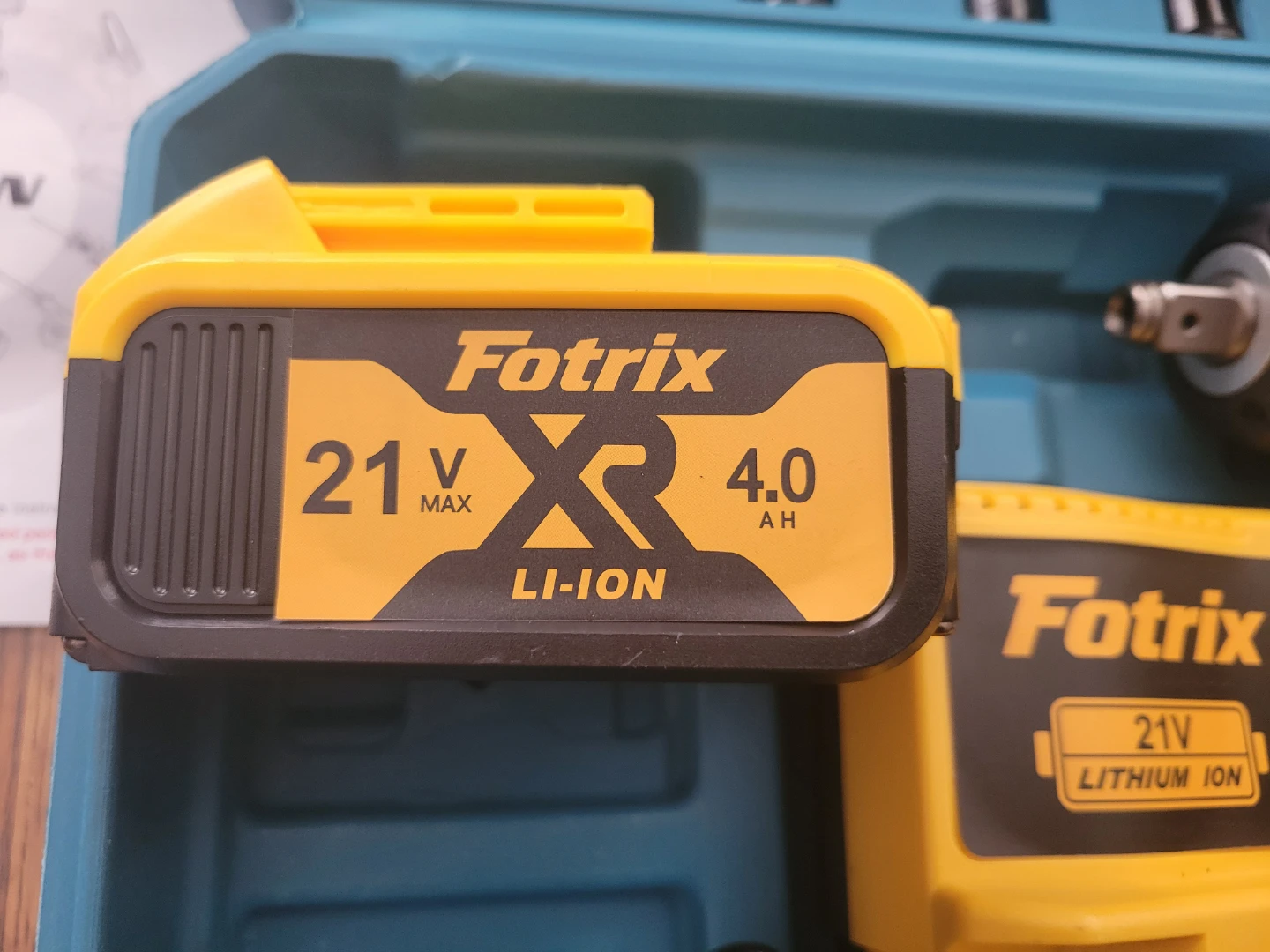 NEW Fotrix 21V Impact Wrench Kit with a Battery 4.0Ah - photo 2