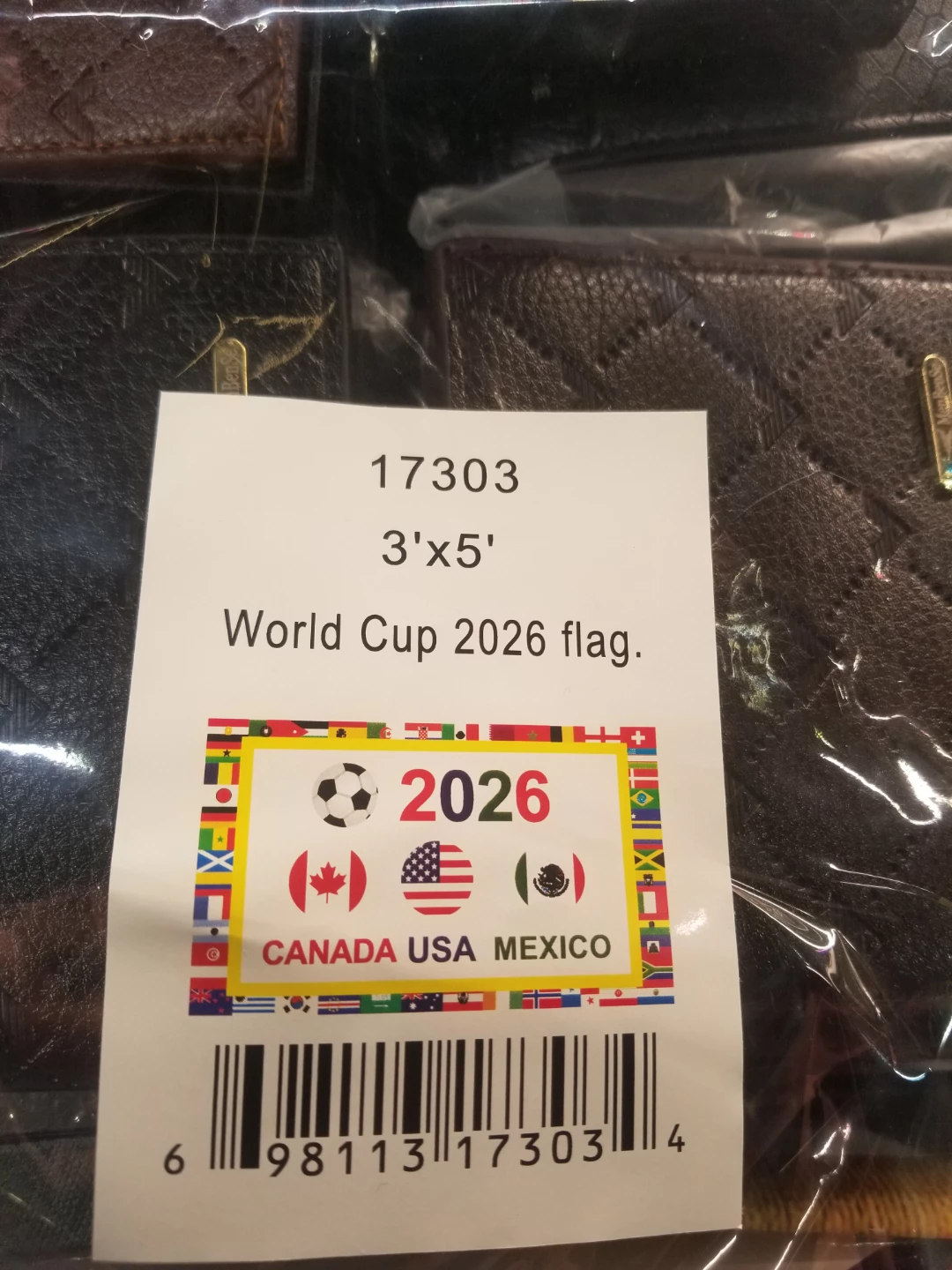 World Cup 2026 Flag 3'x5'