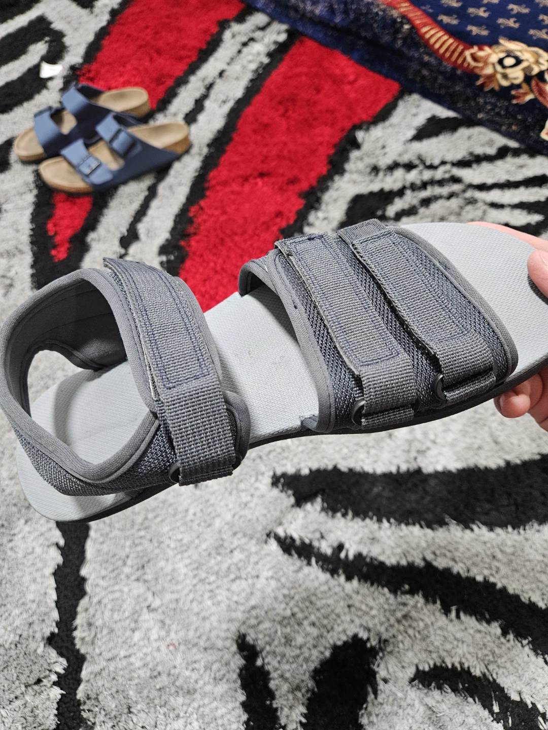 Grey Sport Sandals