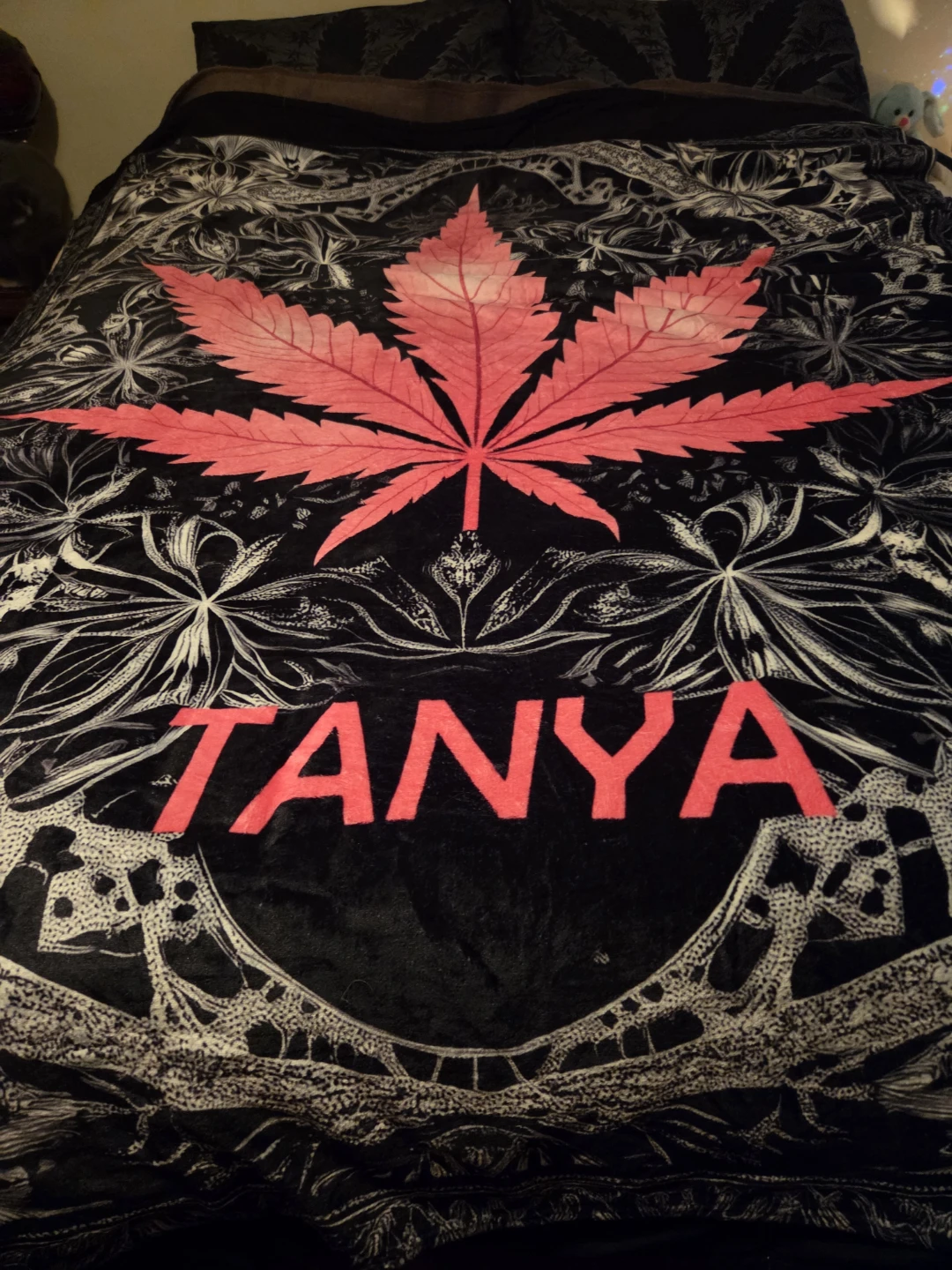 Personalized "TANYA" Fleece Blanket