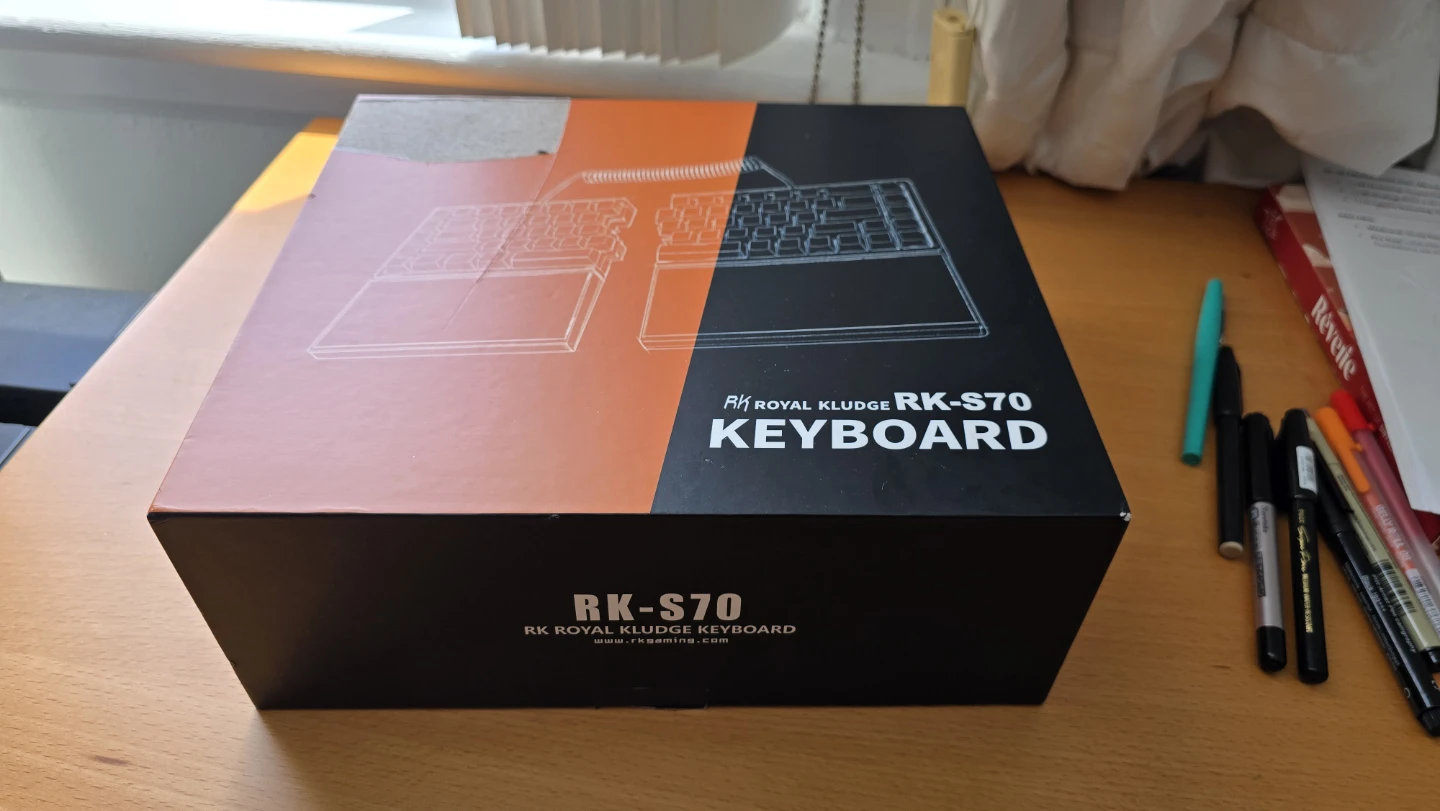 Royal Kludge RK-S70 Split Mechanical Keyboard