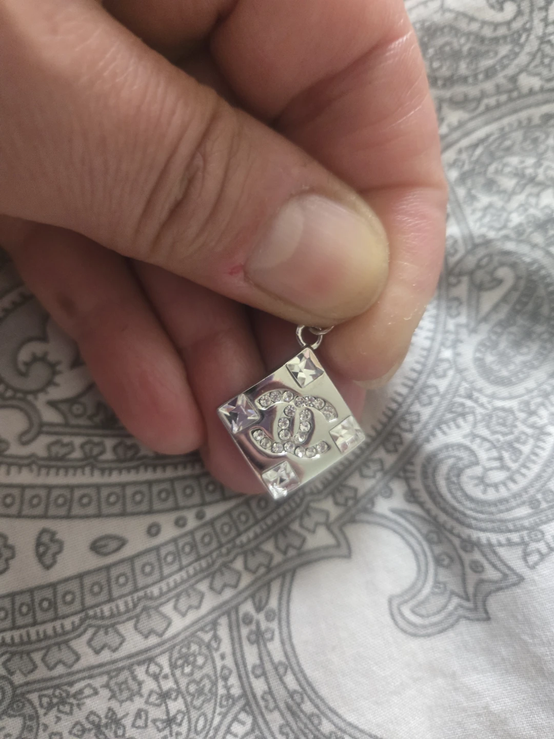 Chanel Diamond Charm Pendant
