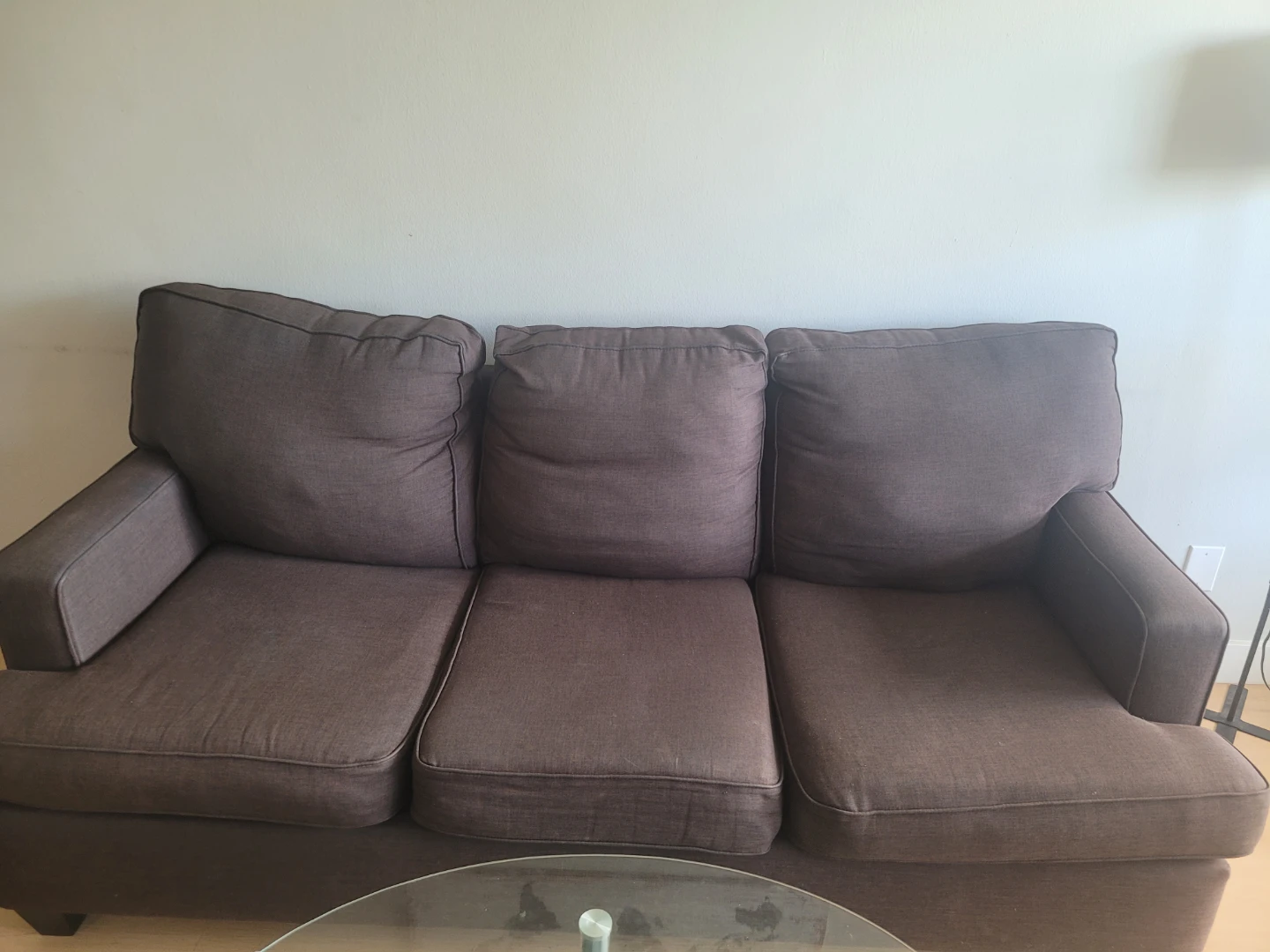 Brown Fabric Sofa - photo 2