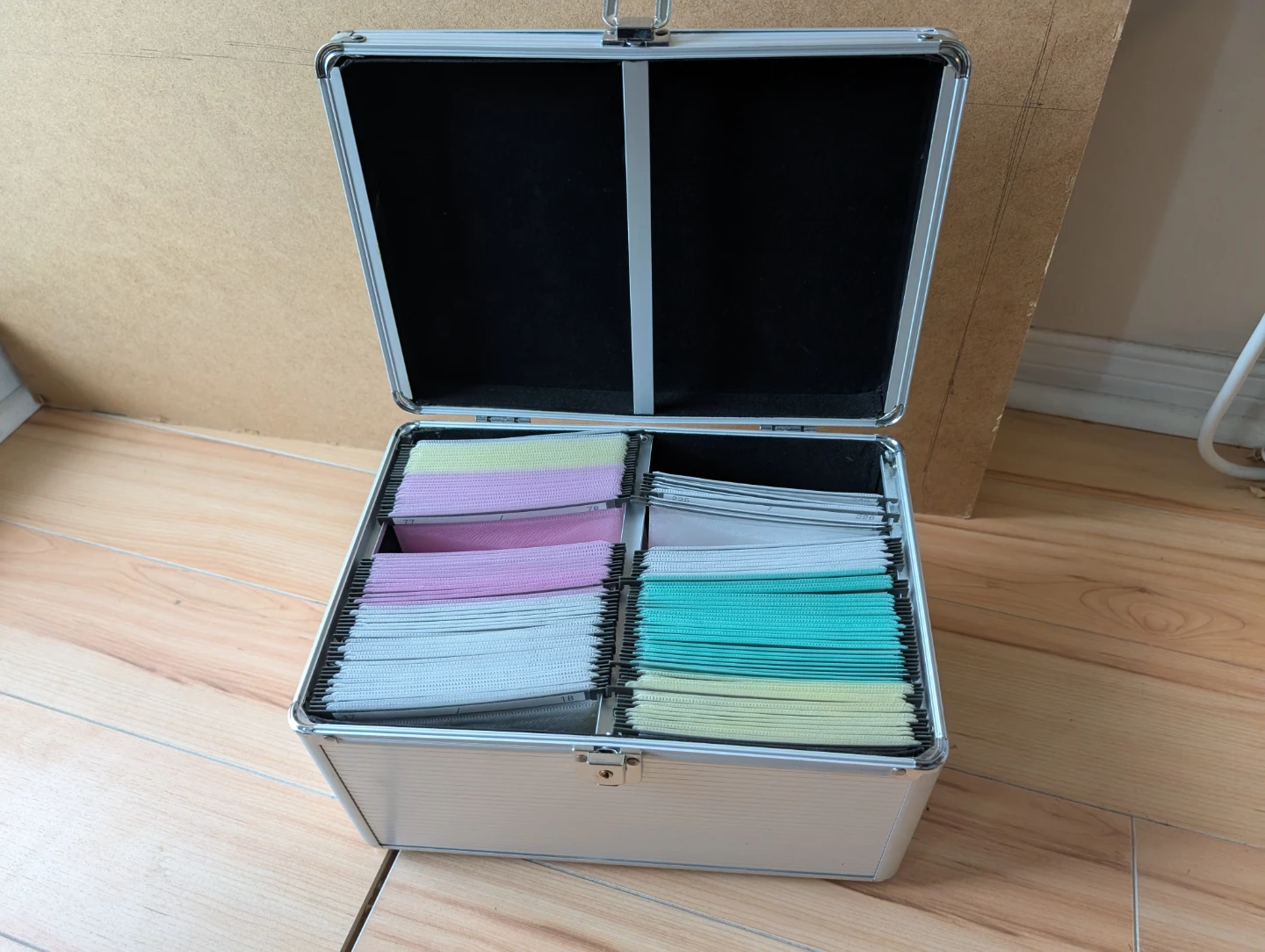 Silver Aluminum Storage Case with Handle - photo 5