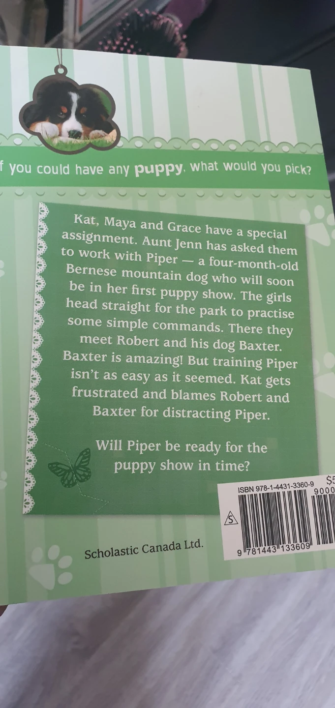 Piper's First Show by Susan Hughes (The Puppy Collection) - photo 2