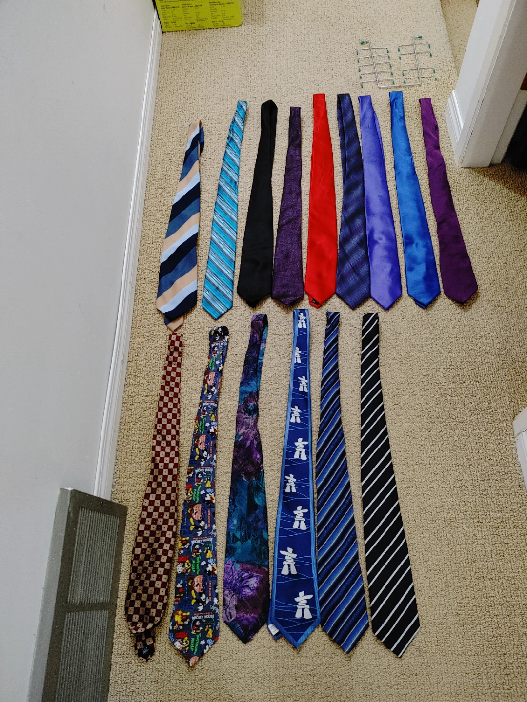 Assorted Neckties - Mickey Mouse, Inukshuk, Patterned - photo 3