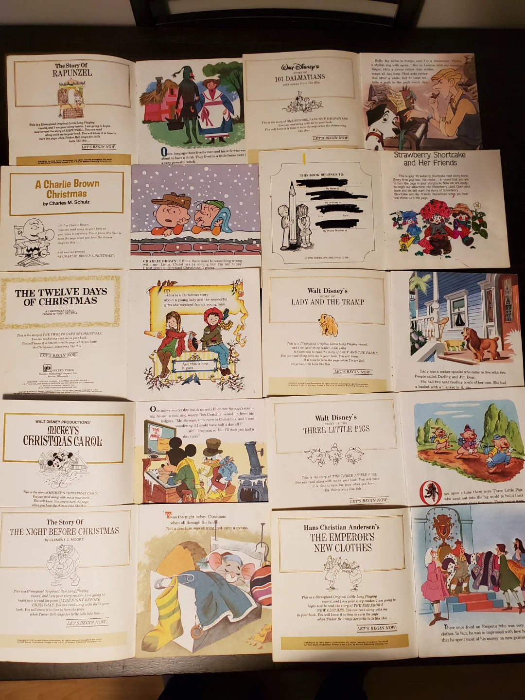 Vintage Disney Read-Along Books - No Records/Cassettes - photo 2