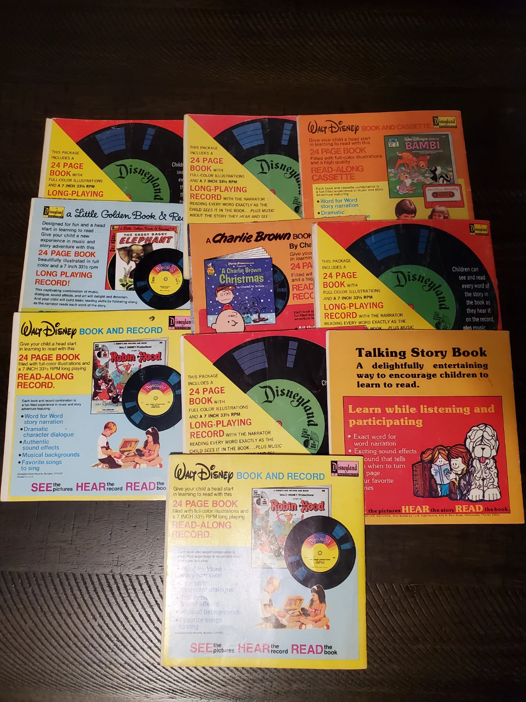 Vintage Disney Read-Along Books - No Records/Cassettes - photo 3