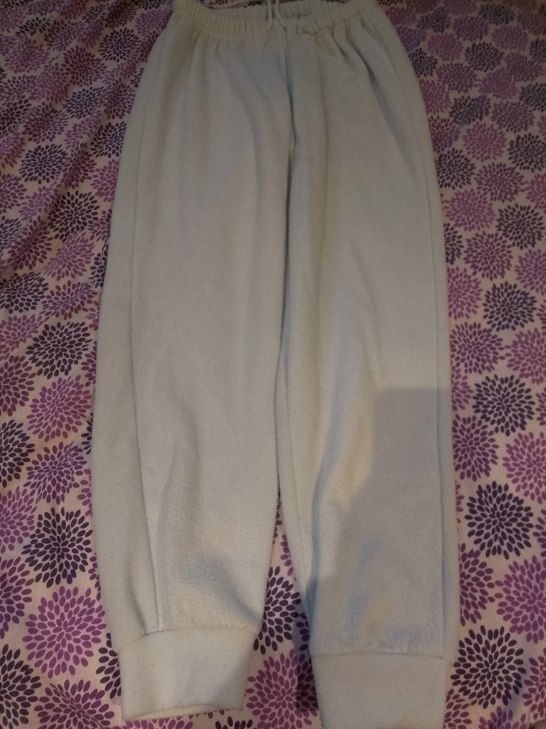 Light Blue Fleece Joggers