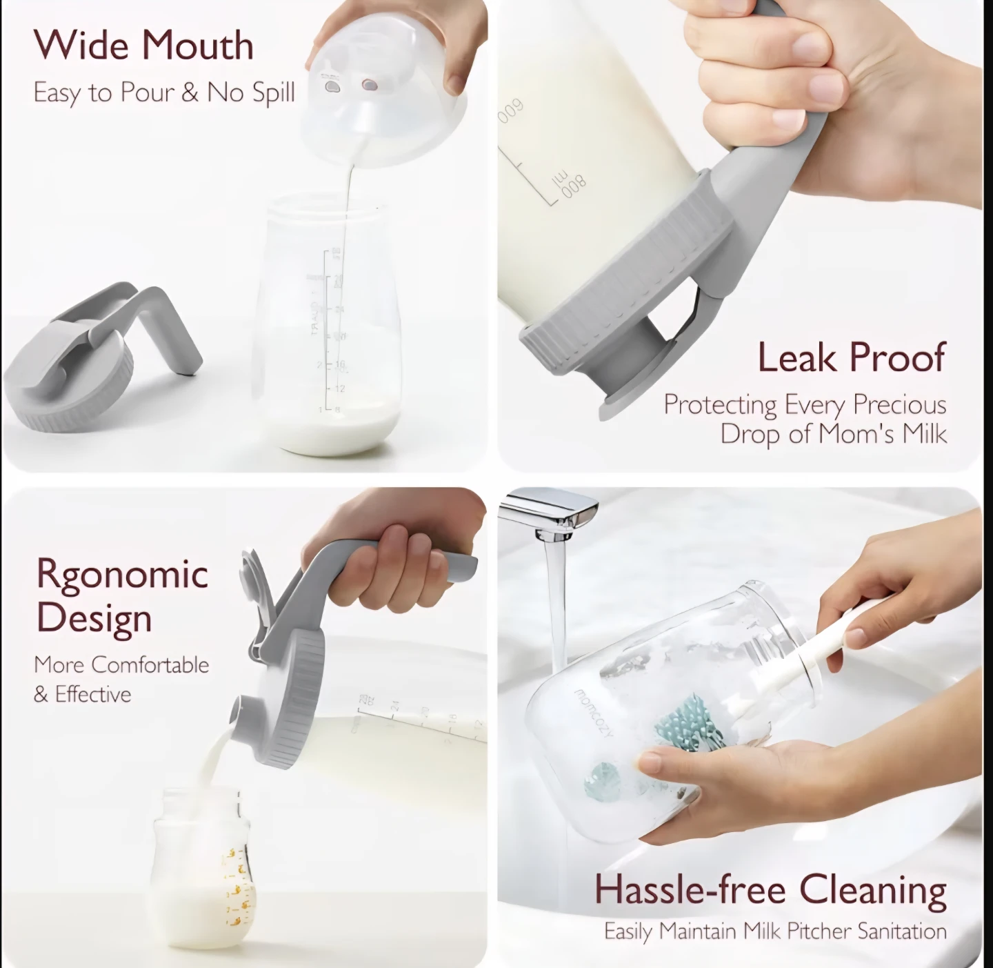 Momcozy Breastmilk Storage Pitcher 32 oz - photo 5