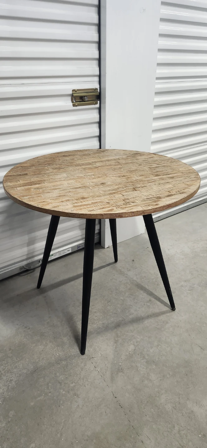 Wooden top Outdoor table - photo 2