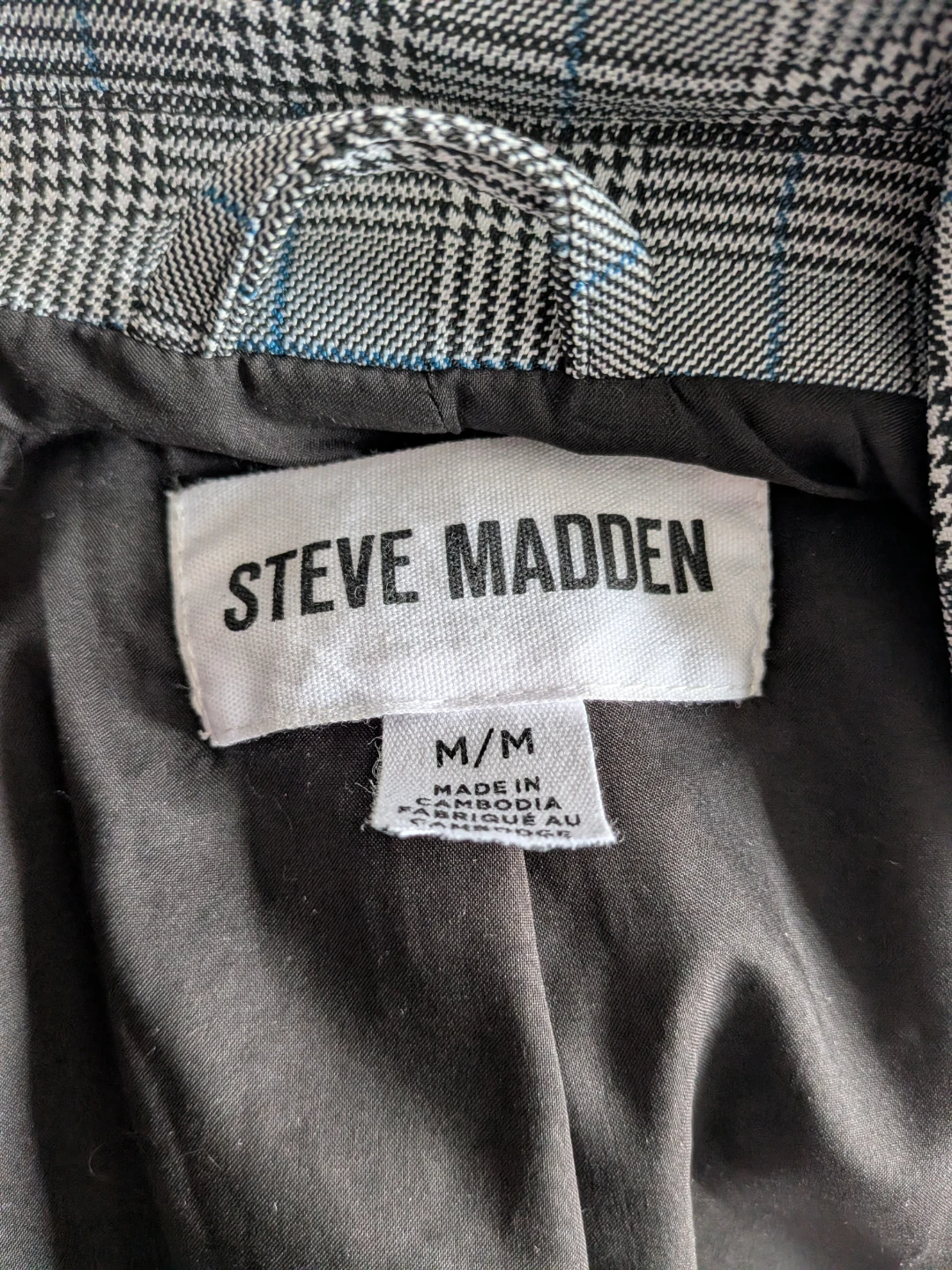 Steve Madden Plaid Blazer - Size M - photo 5
