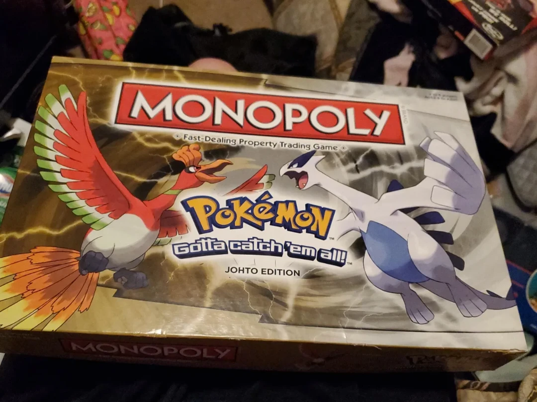 Monopoly Pokemon Johto Edition Board Game