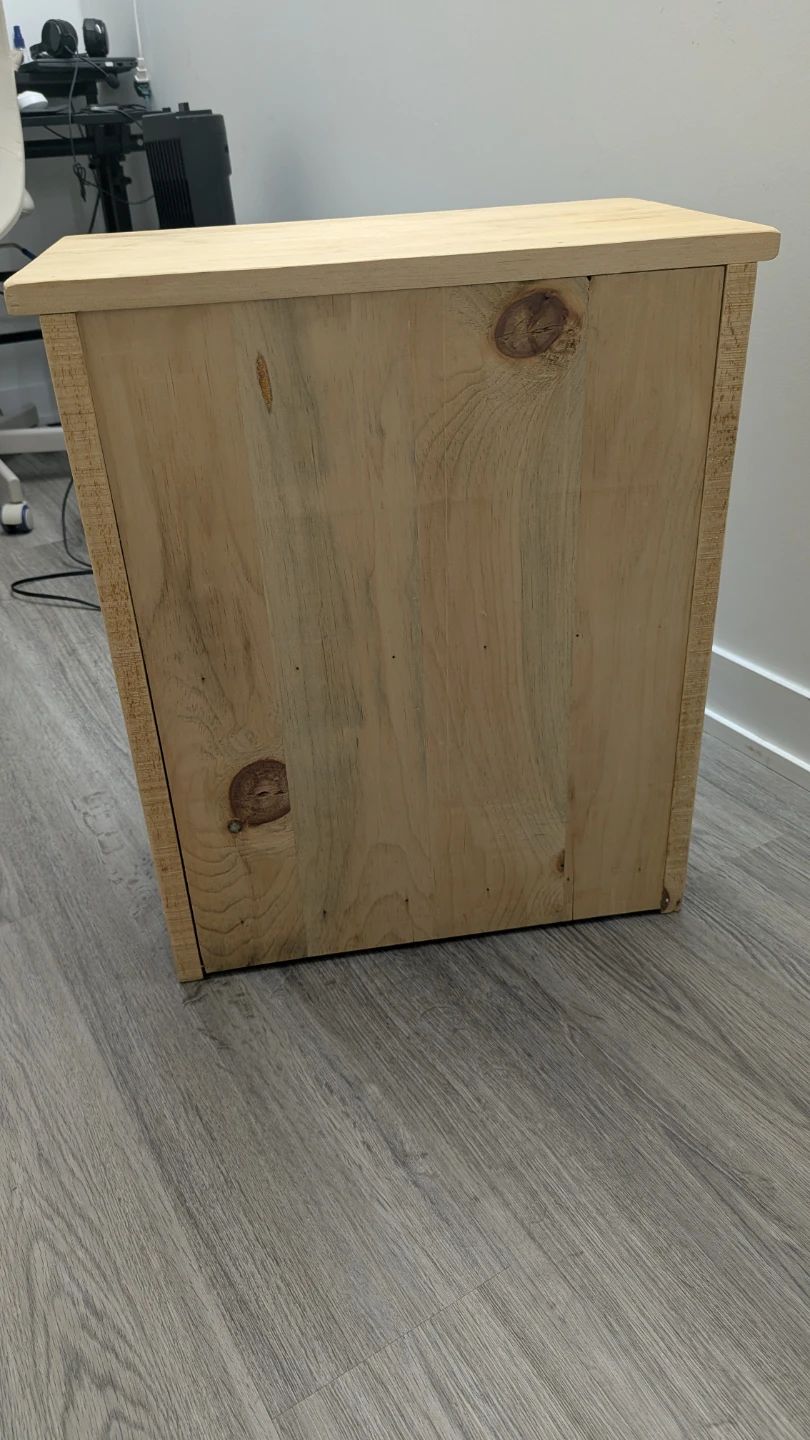 Pine Wood Storage Cabinet - photo 3