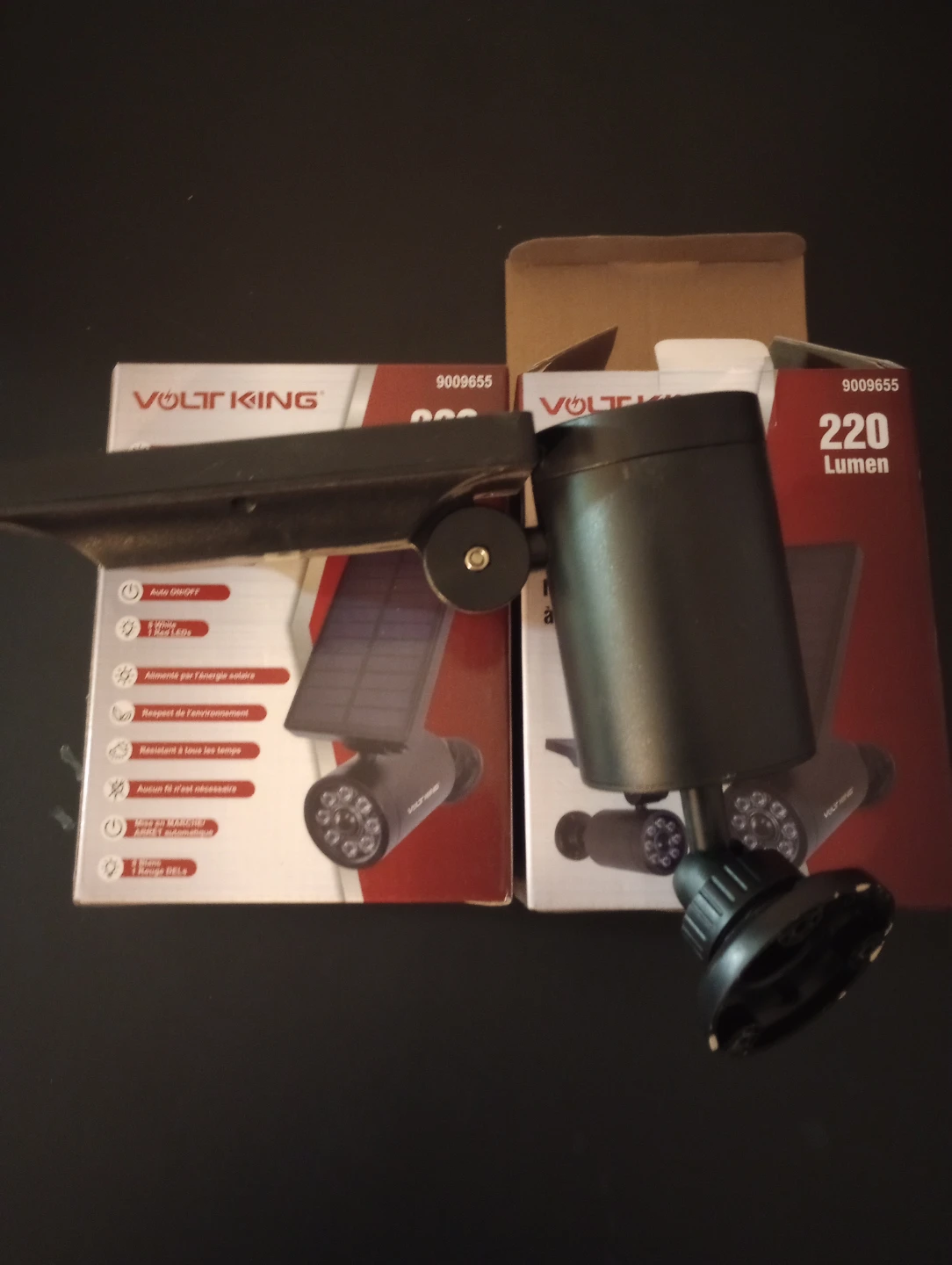 Volt King 220 Lumen LED Solar Motion Security Light - photo 2