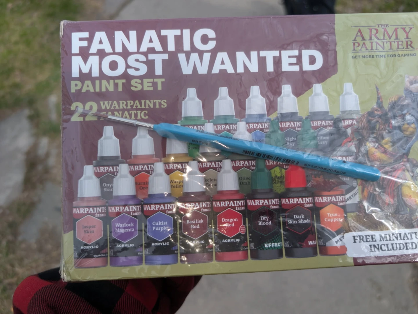 The Army Painter Fanatic Most Wanted Paint Set