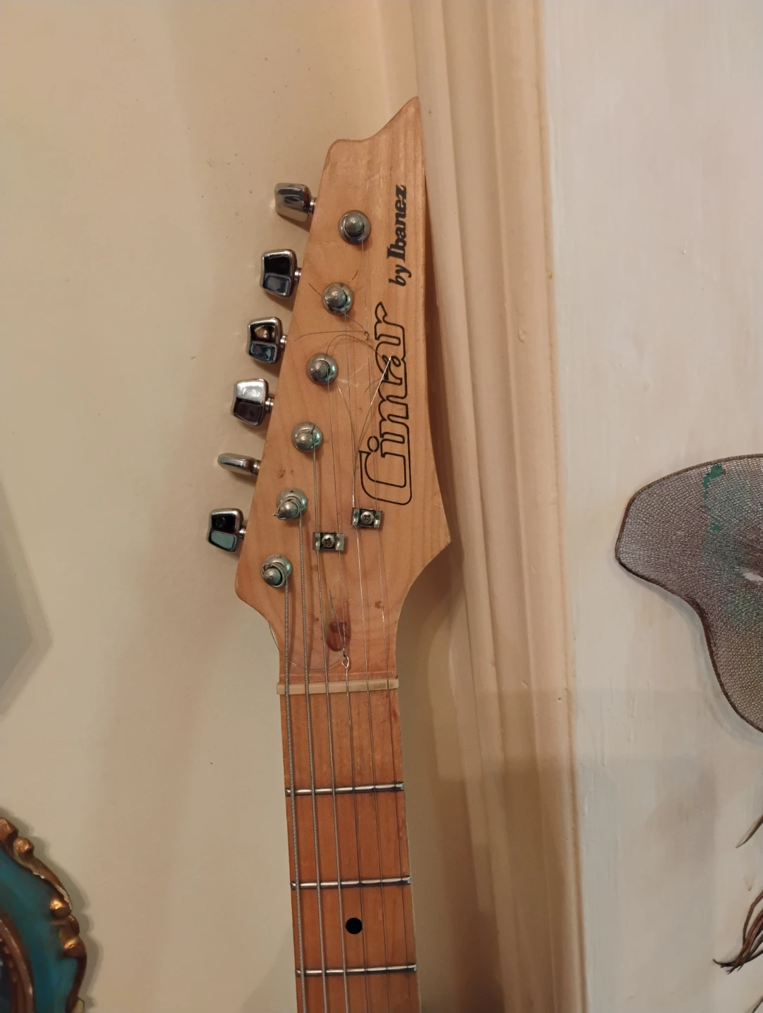 Vintage electric guitar