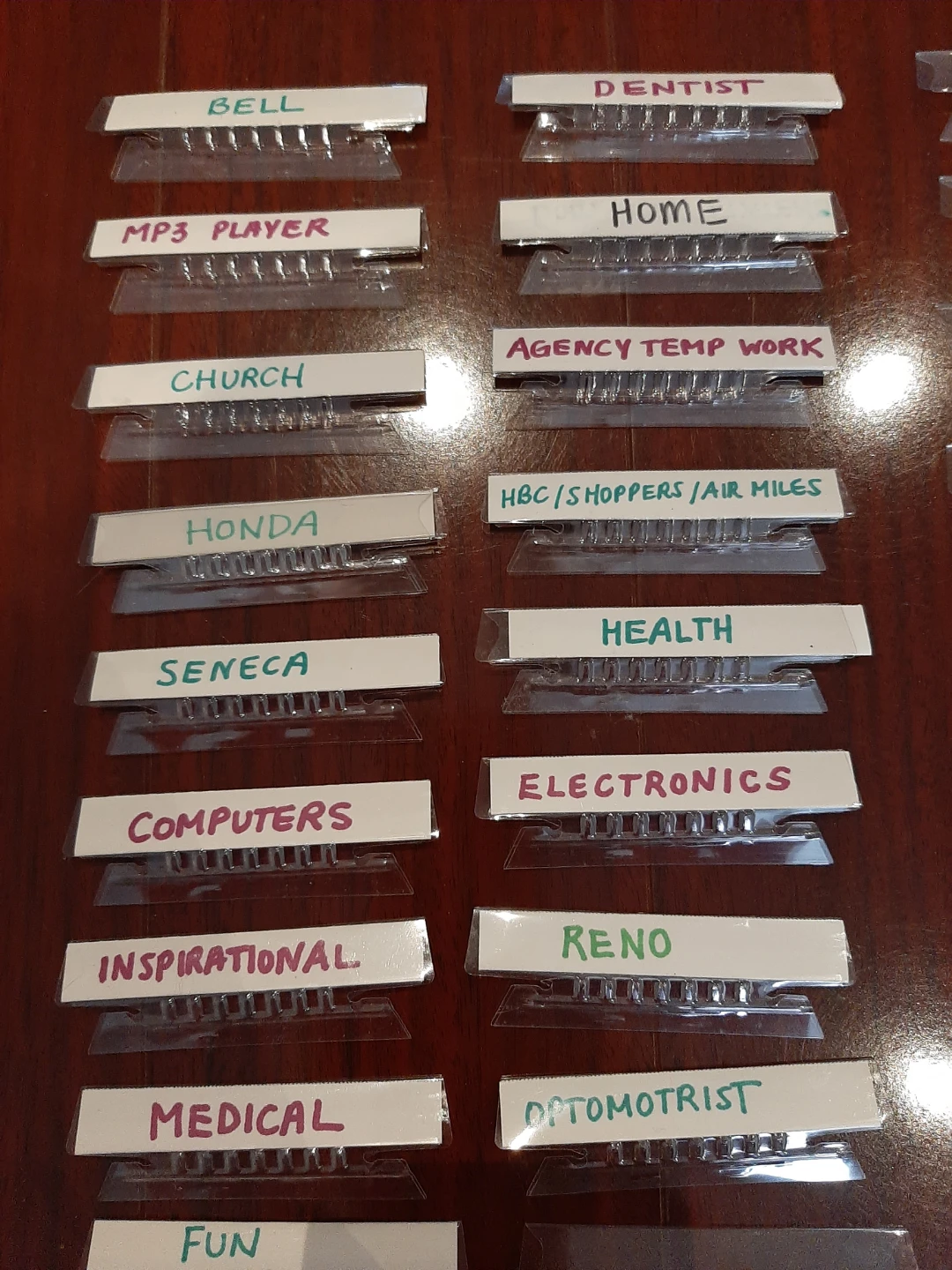 Bundle of Hanging File Folder Tabs - photo 4