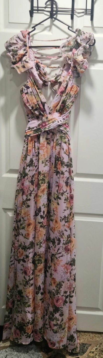Floral Maxi Dress size small