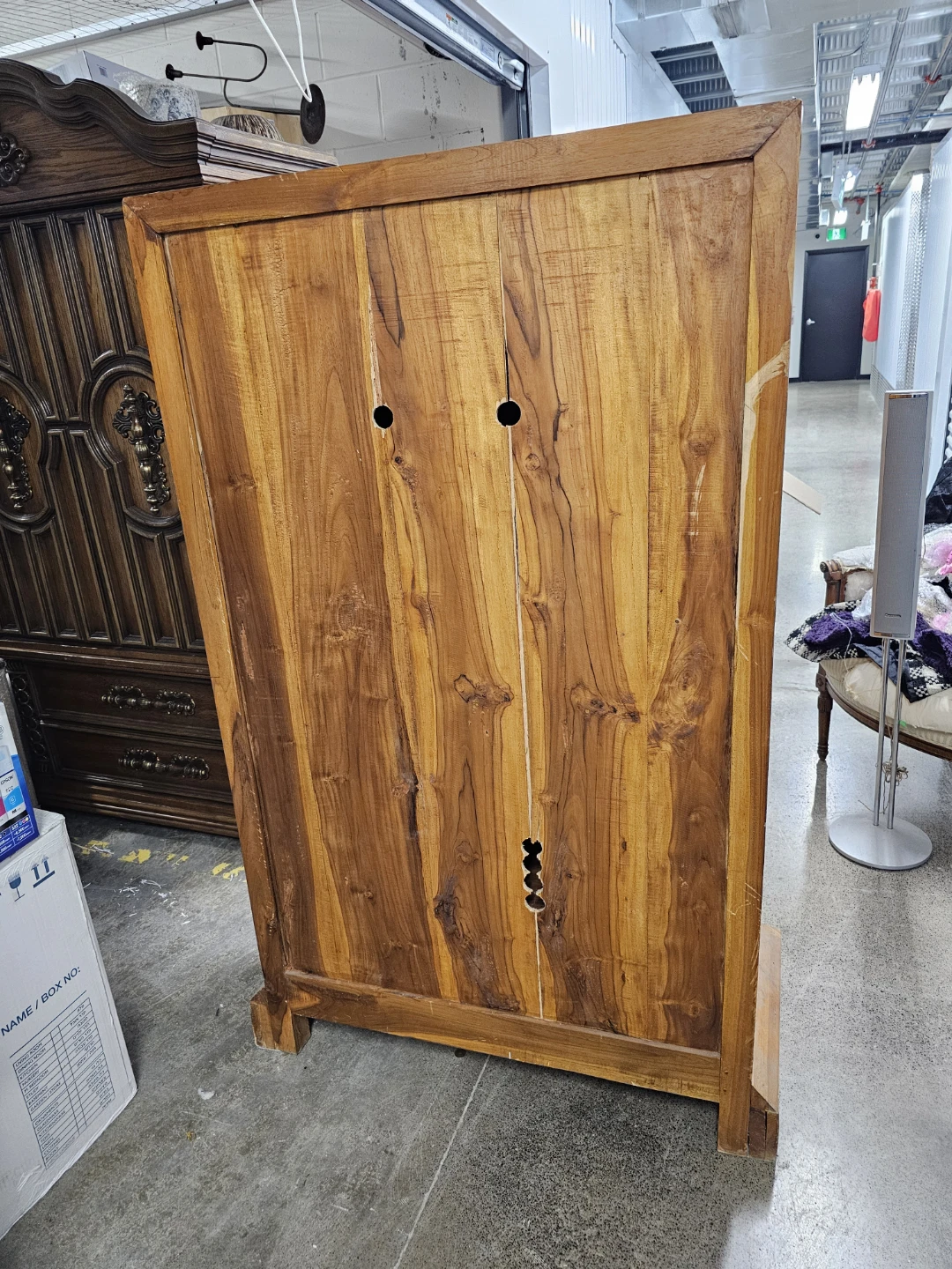 Wooden Cabinet with Two Drawers - photo 2