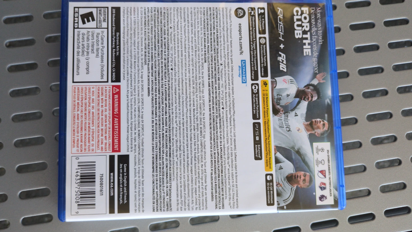 PS5 EA Sports FC 25 New - photo 3