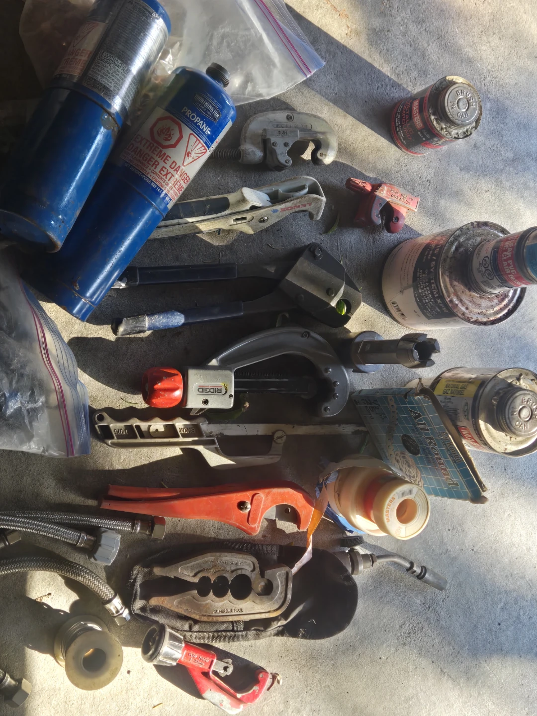 Plumbing and Propane Torch Tools