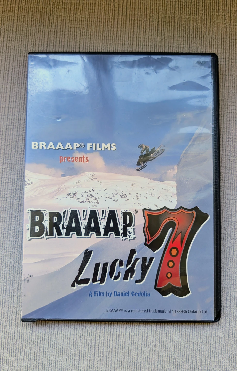Braaap Lucky 7 Snowmobile DVD Movie