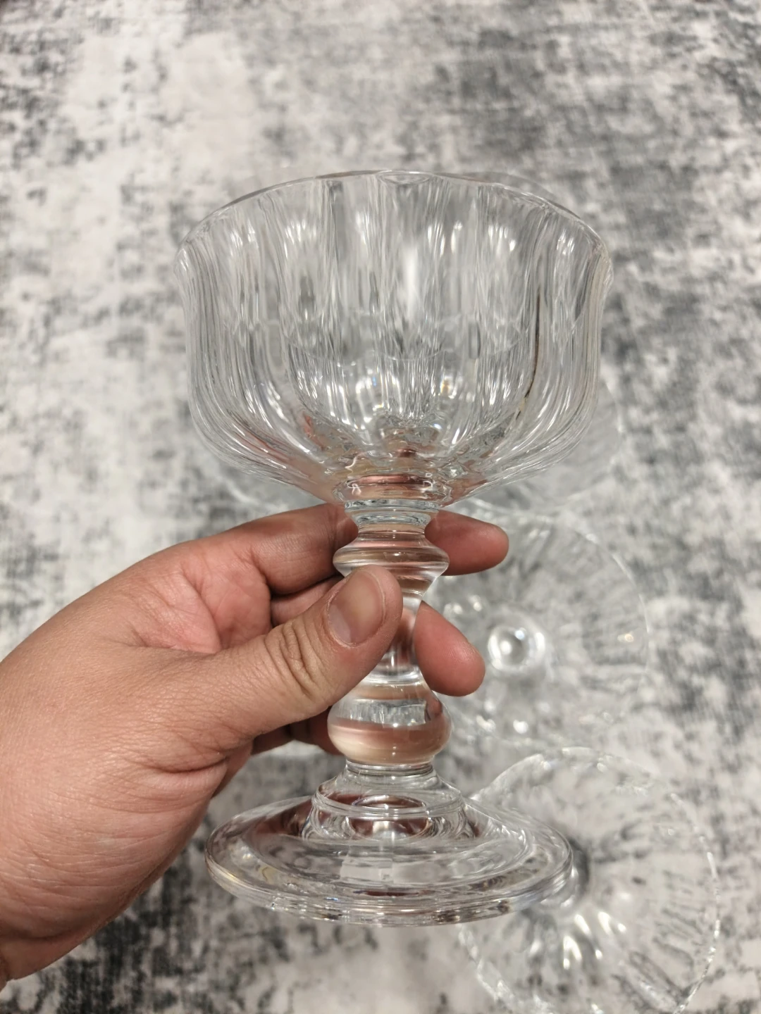 Set of 8 Clear Glass Dessert Bowls - photo 3