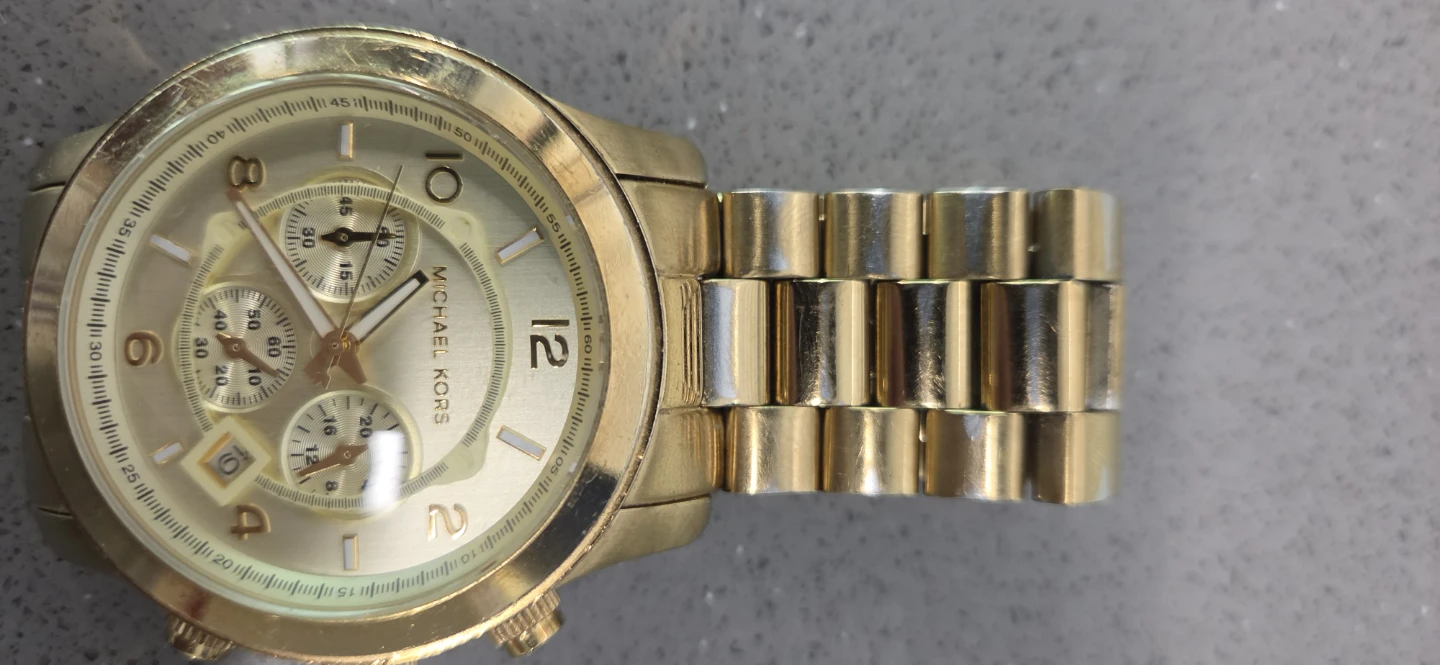 Michael Kors Gold Chronograph Watch - photo 4