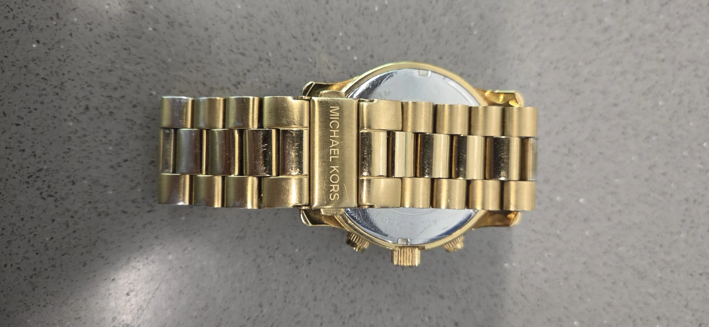 Michael Kors Gold Chronograph Watch - photo 5